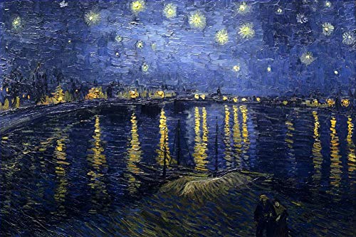 Peinture à l'huile de Van Gogh pour sublimer votre salon avec un tableau célèbre