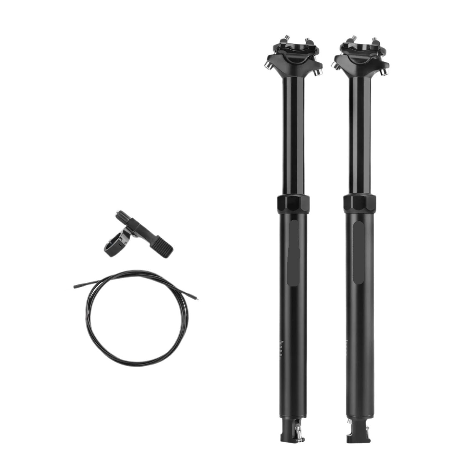 Fahrrad-Dropper-Sattelstütze, 27,2/30,9/31,6 x 425 mm, interne Führung des Sitzrohrs