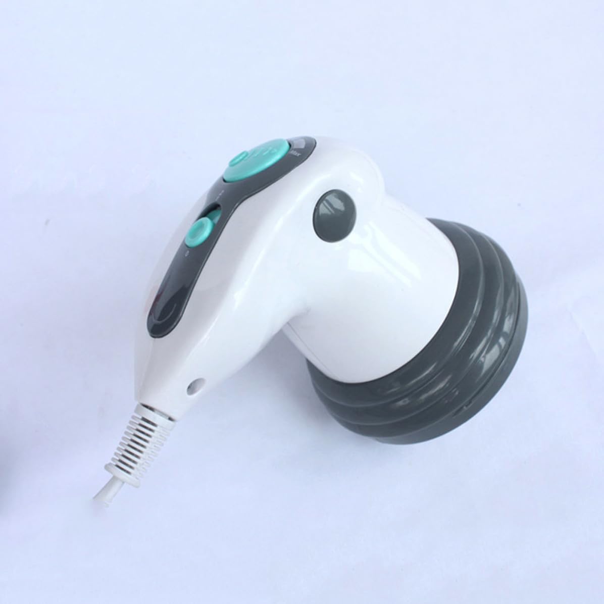 Tofficu Anticellulite Multifunzionale per Braccia e Piedi 4 Testine Diverse in Abs e Silicone, Dispositivo per Massaggio e Raschiatura