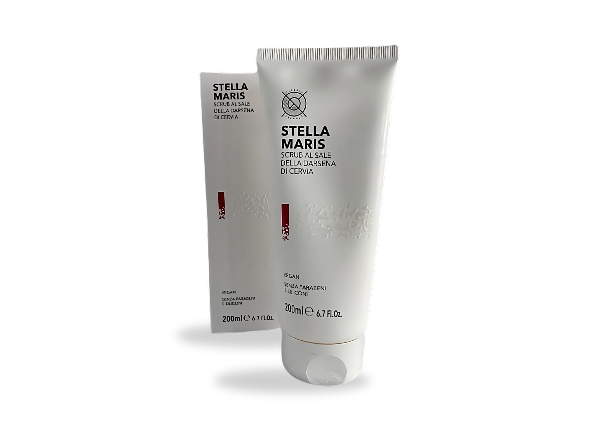 DARSENA DELSALE Stella Maris Manteca exfoliante corporal de sal de Cervia para suavizar y renovar la piel (500 ml)
