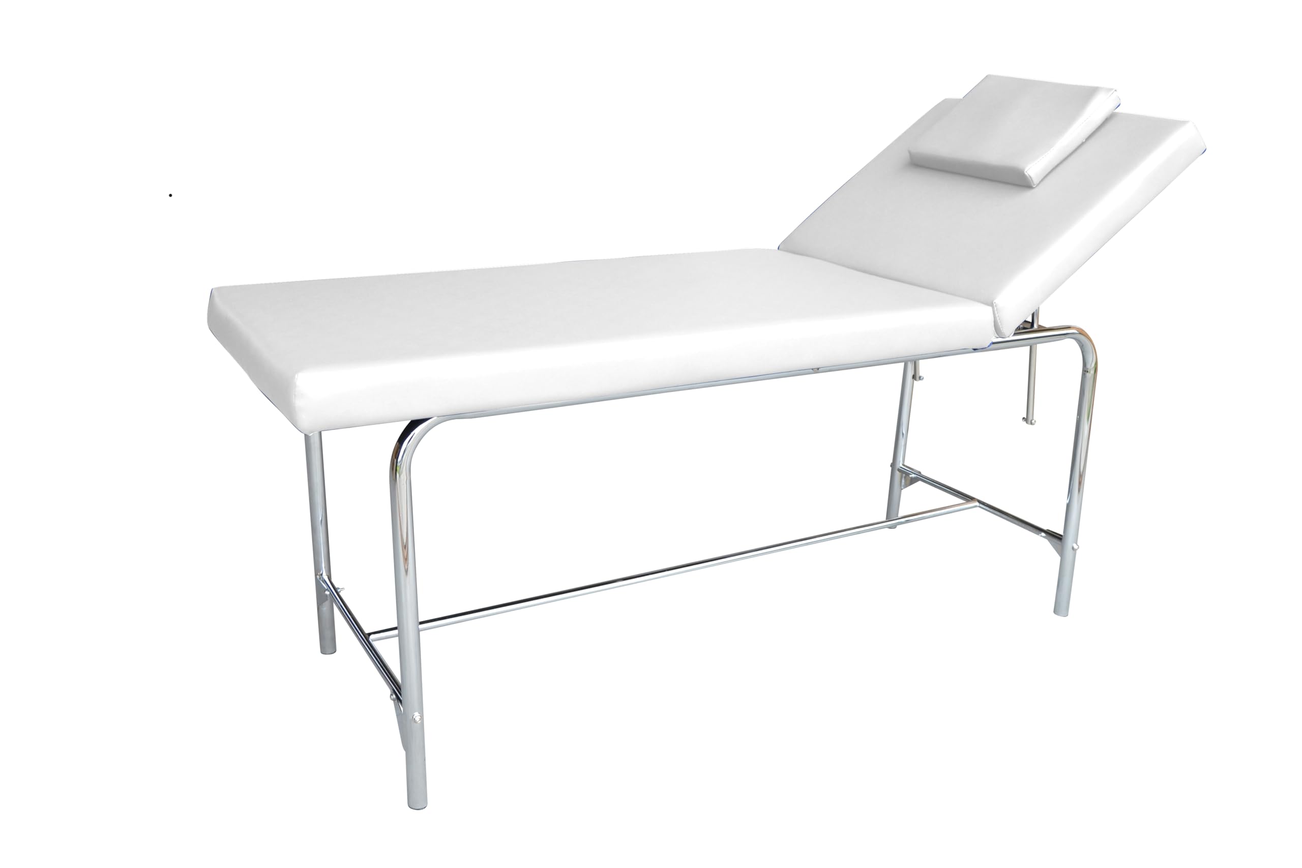 SHIVA Lettino Fisso Professionale Massaggi Centro Estetico Bianco