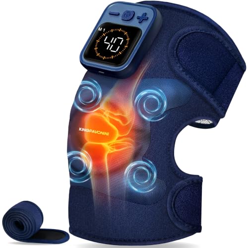 KingPavonini Cordless Knee Massager Blue 1.0