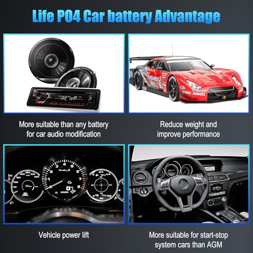 Group 48 LiFePO4 Lithium Car Battery – 12.8V 60Ah 1100CCA with BMS - Image 6