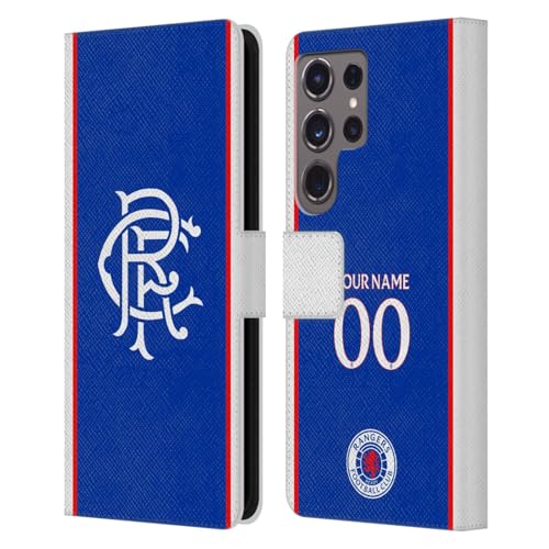 Housse cuir Rangers FC haut de gamme pour Samsung Galaxy S24 Ultra 5G