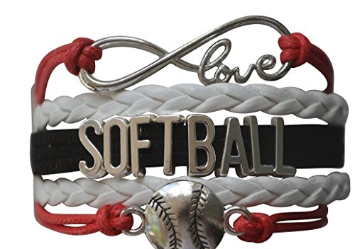 Infinity Collection Softball Bracelet- Softball Jewelry - (12 Styles) Perfect Softball Player, Team And Coaches Gifts #TOP23