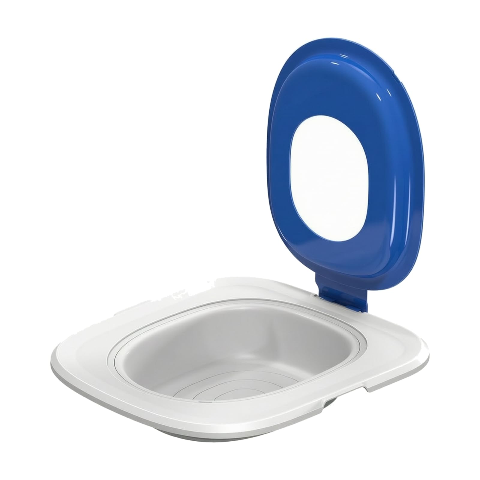 Qianly Entrenador Inodoro para s con Tapa Abatible Desmontable Mecanismo Adiestramiento Baño para Hogar,