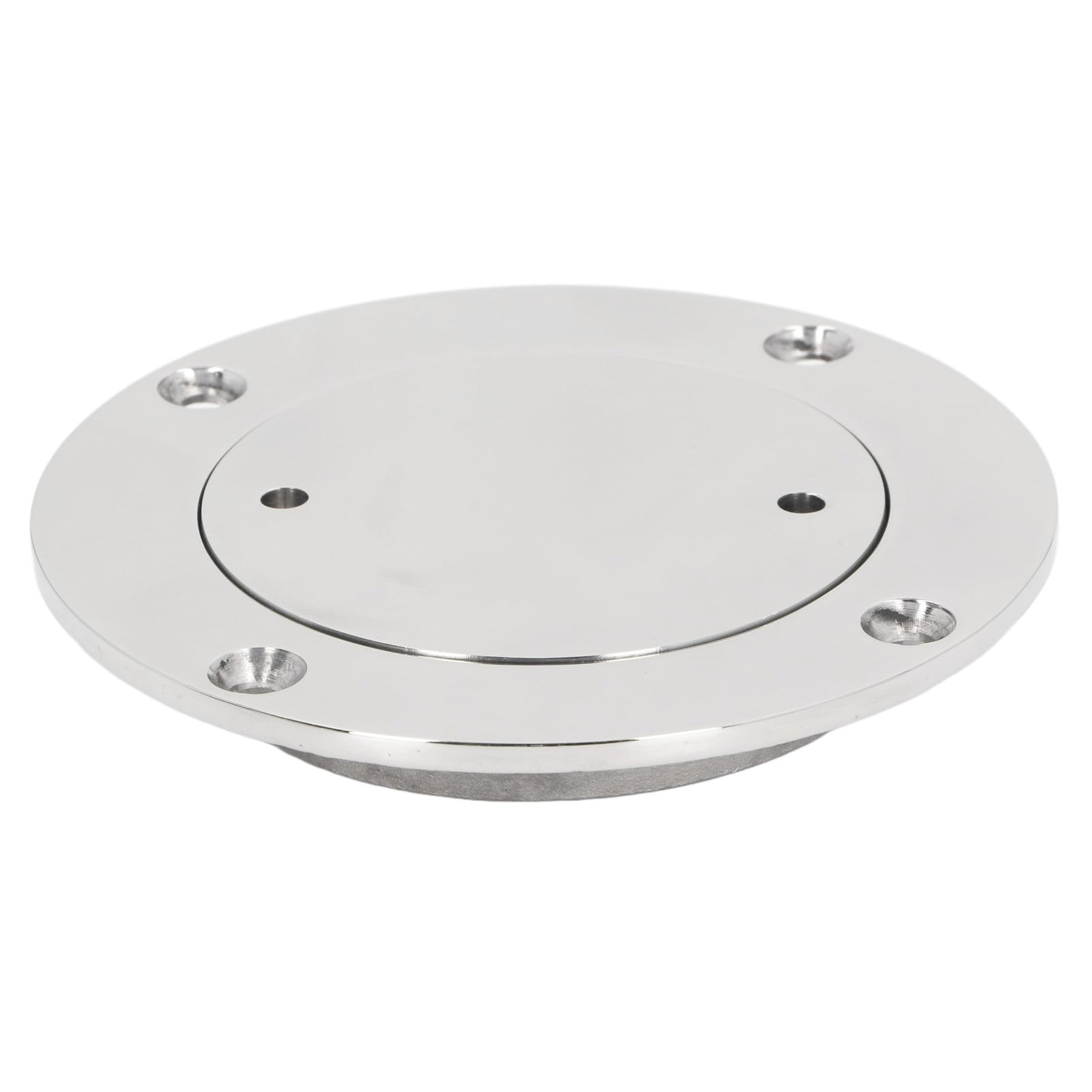 Boat Round Deck Plate Inspection Hatch Marine Access Port Hatch Hatch for Sailor Boat Yacht 316 STAINLESS STEEL (4in)