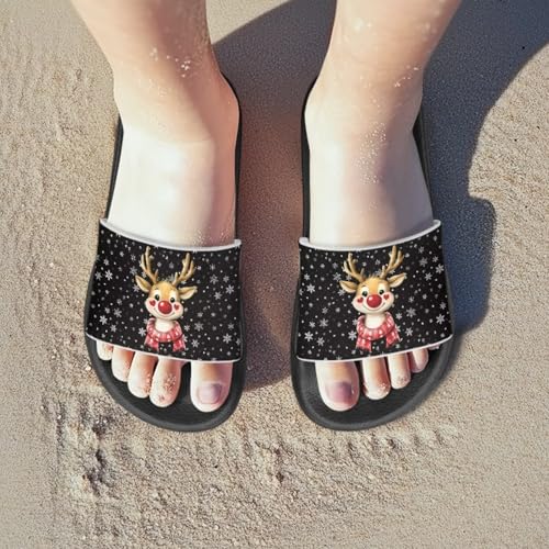 Image of Slides for Boys Girls Quick Drying Kids Slides Sandals Non-Slip