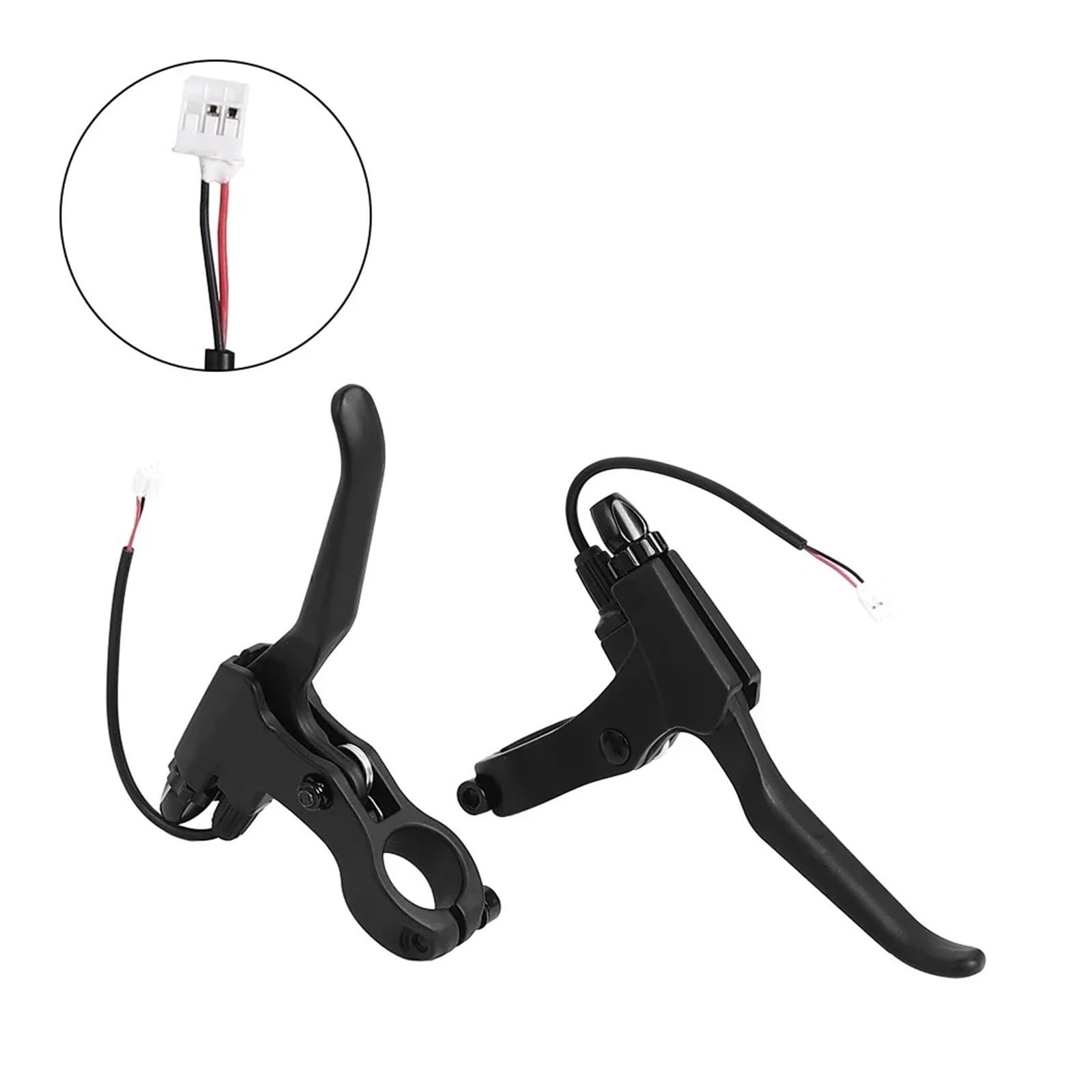 Leva del Freno Sinistra/Destra di Ricambio for Manubrio del Monopattino Elettrico G4, Barra del Freno a Disco, Accessorio for Manubrio del Freno(1pairs)