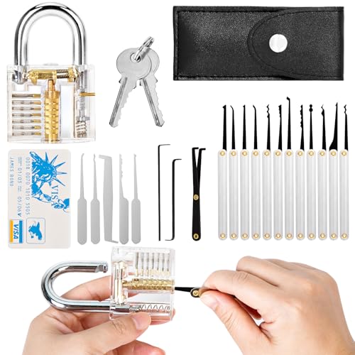 Kit de Crochetage Serrure, Lock Picking Kit avec...