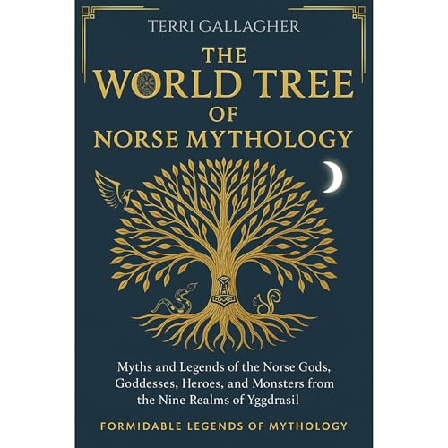The World Tree of Norse Mythology Audiolibro Por Terri Gallagher arte de portada
