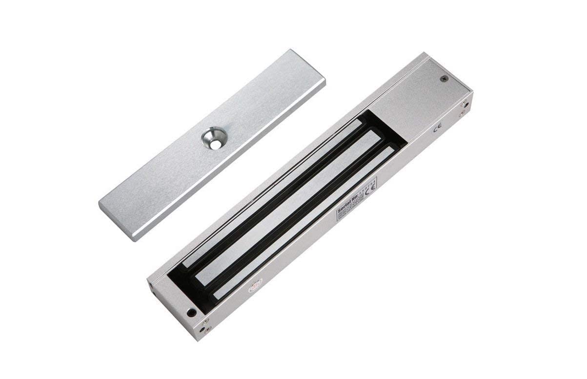 JK Vision Electro Magnetic Lock/Em Lock Single Leaf 600 Lbs 12V Dc with Led/Feedback-image-13