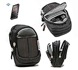 Navitech Black mp3 / Mini DAB FM Digital Music Player Radio Case Bag Cover Compatible with Tivdio V-111