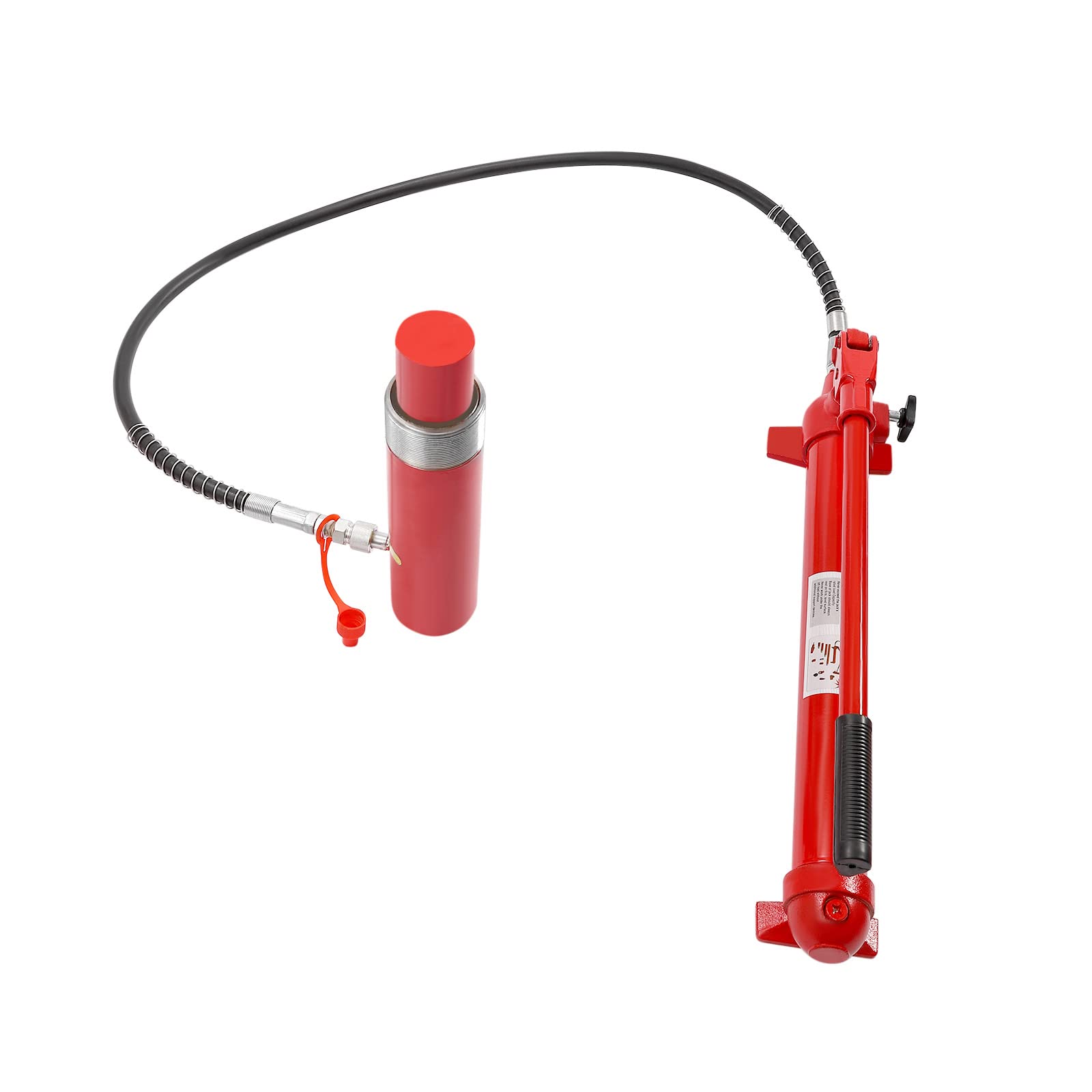20 Ton Hydraulic Porta Power Jack Kit - 135mm Lift, 6ft Hose, 18-Piece Set For Cars & Trucks