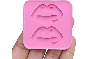 Lips Silicone Mold - Kiss Silicone Mold - Molds for Earrings -...