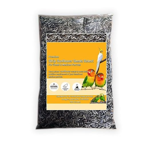 CybeXis Sunflower Seeds for Bird,Dry & Clean Seed-[1Kg]