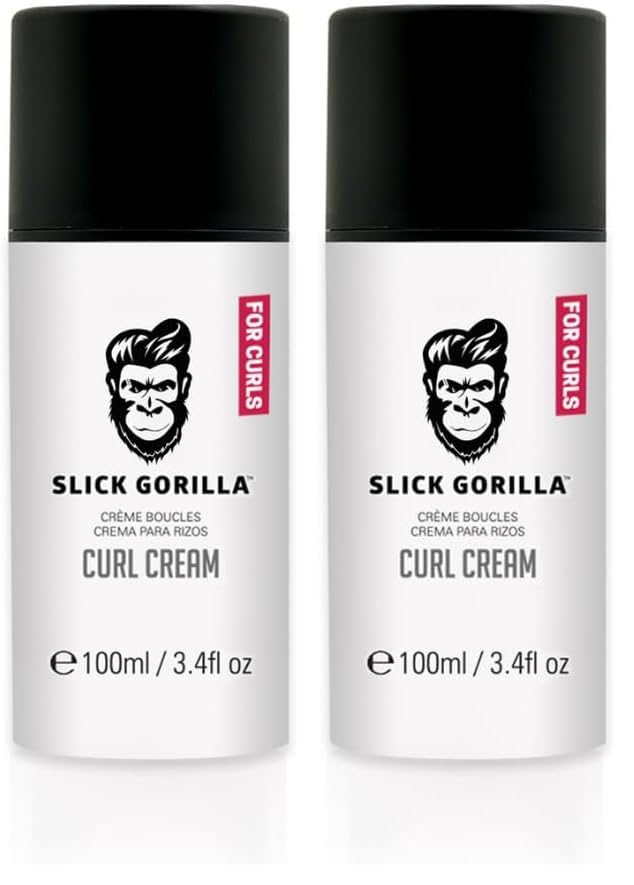 Slick Gorilla Crema para rizos de 100 ml (Paquete de 2)