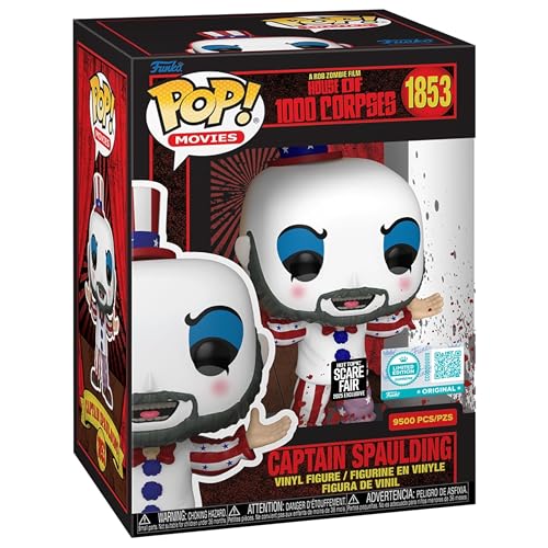 Funko Captain Spaulding 1853 (LE 9500) - Hot Topic Scare Fair Exclusive Funko Pop Figurine