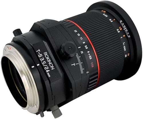 Miniatura 6 de Rokinon Lente de cambio de inclinación F3.5 de 0.945 in para Canon EF