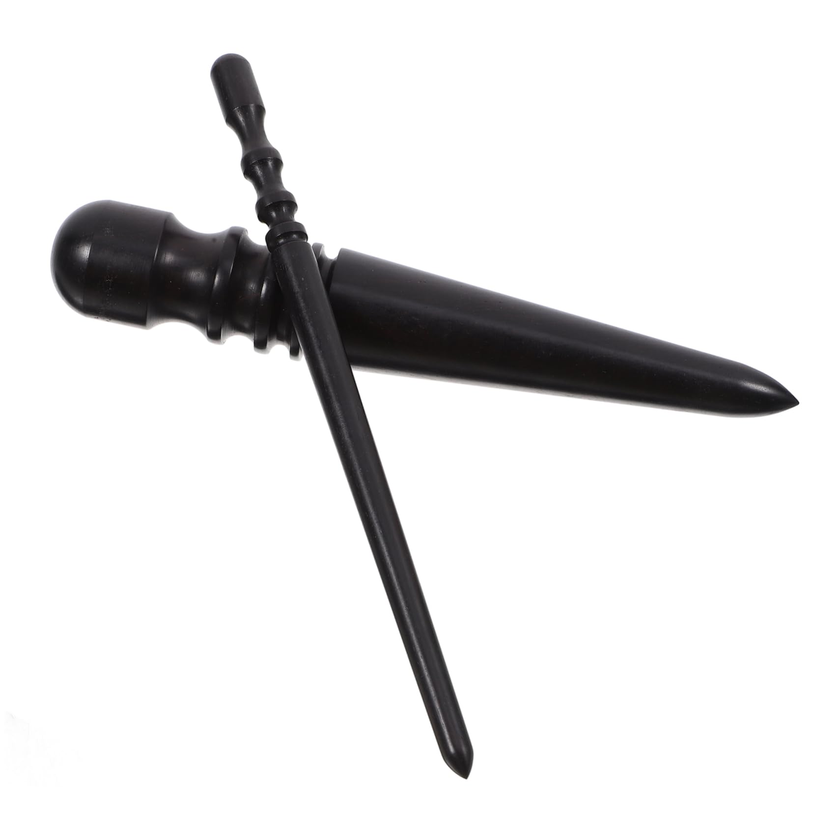 ABOOFAN 4 Set Abrasivo Per Pelle Artigianato Portatile Kit Creazione Brunitura Forniture Artigianali Brunitore Per Bordi Strumento Per Lucidare I Gioielli Sandalo Nero 2 Pezzi*4