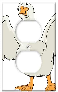 Switch Plate Outlet Cover - Goose Animal Cartoon Cute Kids Livestock Poultry