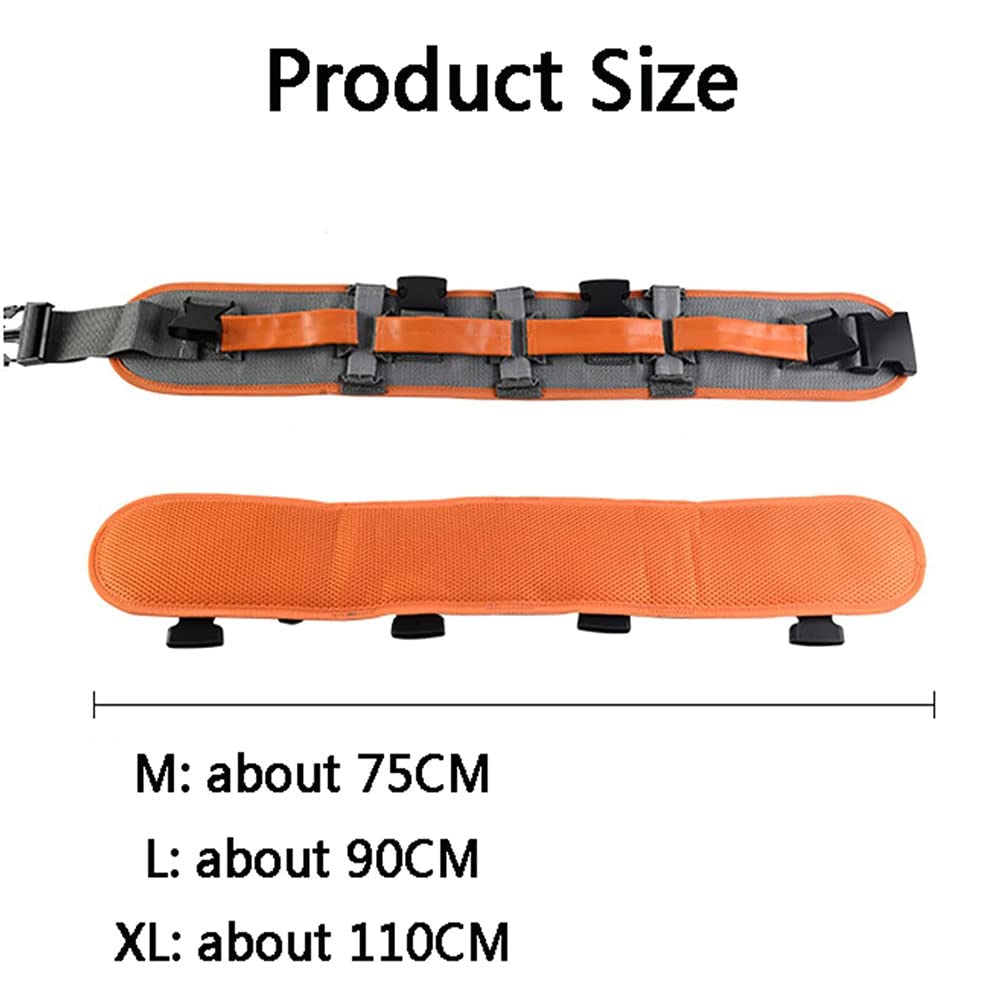 Cinturón de Transferencia Cinturón para Caminar con Trabillas para Las piernas Cinturones de Seguridad para enfermería médica con Asas Acolchadas Dispositivo de Asistencia de Seguridad para