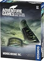 Thames & Kosmos 695132 Adventure Games- Monochrome Inc Card Games