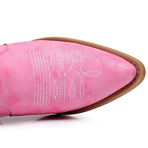 Women's Western Ankle Cowboy Boots - image 6