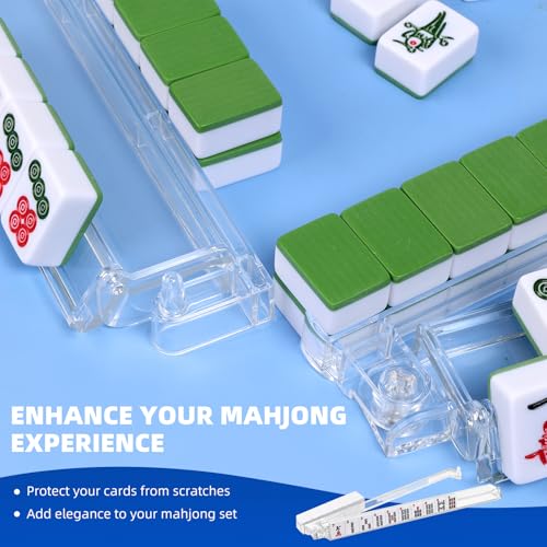 Set de 4 Soportes Acrílicos para Fichas de Mahjong miniatura 4