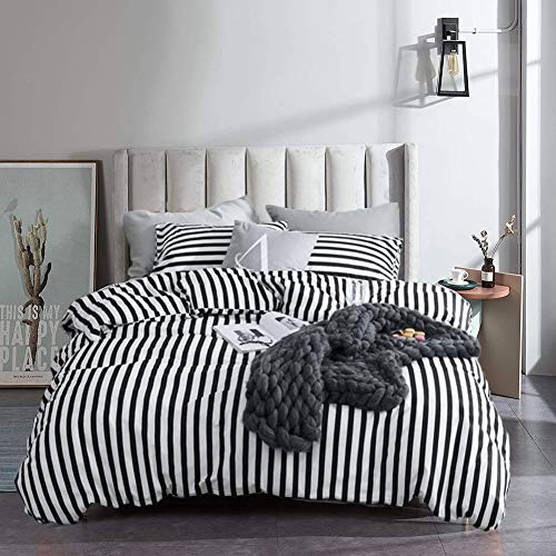 Top Bedding Black And White Striped For 2020 Acetmi Reviews