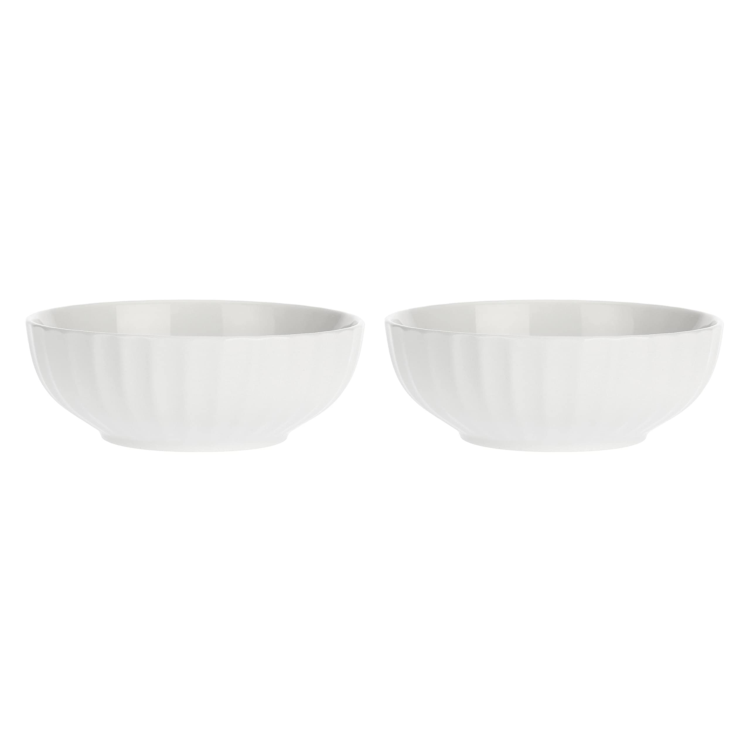 PORCELLANA Pieve - Cuenco Acanalado (Porcelana, 26 cm, 0,1 x 0,1 x 0,1 cm), Multicolor