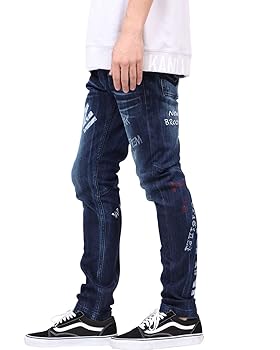 Karl Kani グラフィックデニムパンツ 34 ウエスト87㎝ KARL KANI カールカナイ デニム、ジーンズ パンツ Pants
