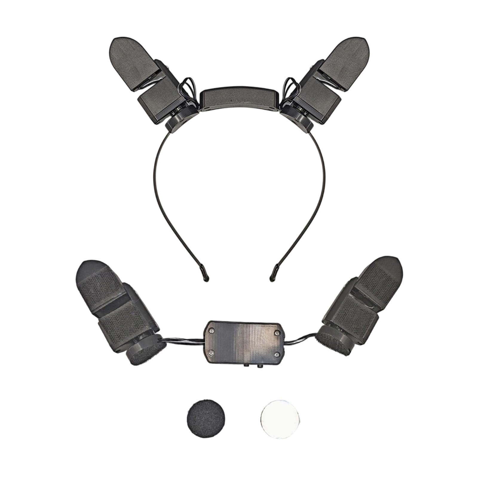 Diadema recargable con orejas de animal activadas por movimiento, accesorio divertido para el cabello para fiestas diarias y ocasiones especiales, diadema de orejas de gato con doble