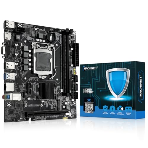 MACHINIST LGA 1151 Motherboard, H110 (Intel 6th/7th Gen) Gaming Desktop Motherboard (I-ITX, PCIe 2.0, DDR4, NVME/SATA M.2, SATA 6Gb/s) for Intel Core i3/i5/i7, Pentium, Celeron Series