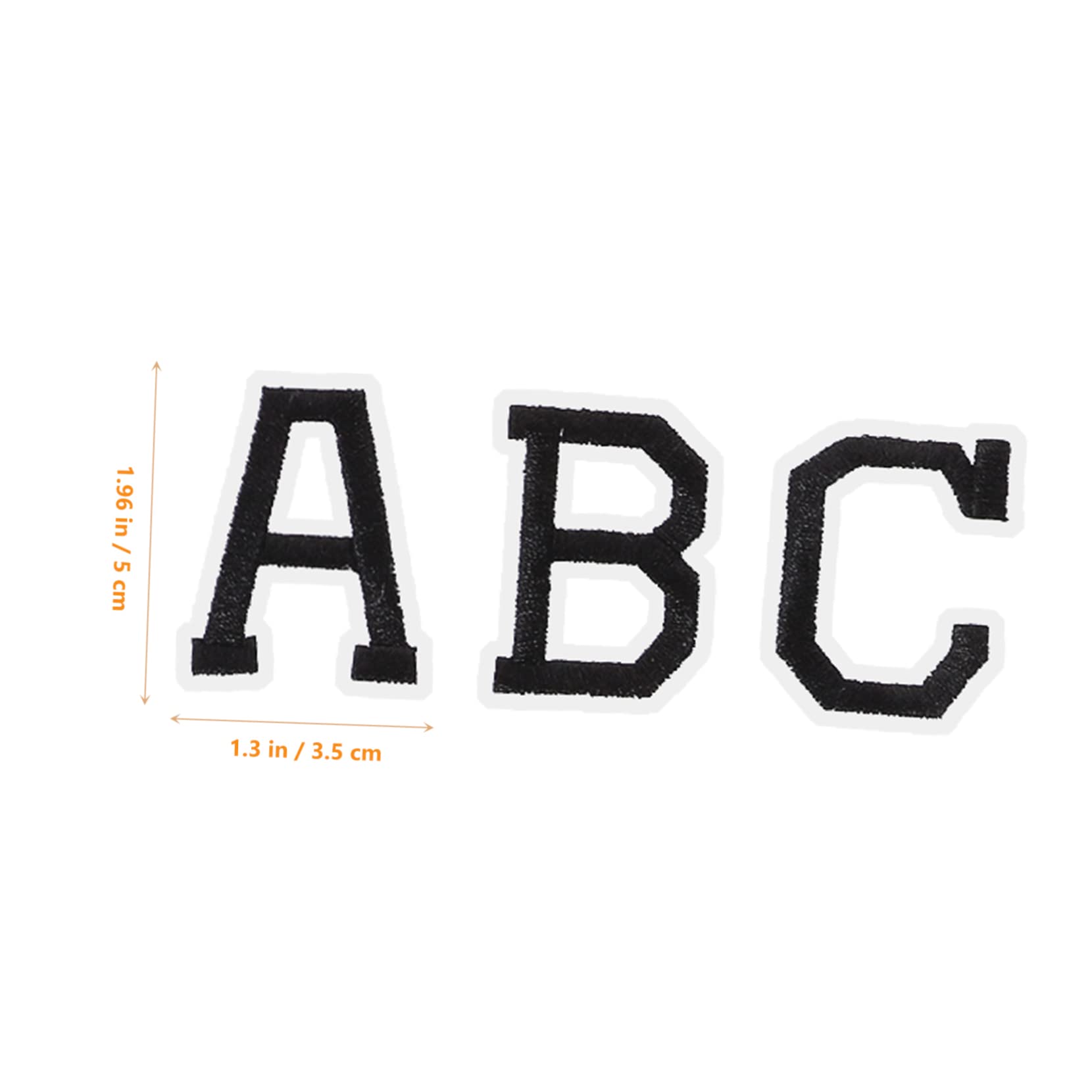 VILLCASE 10juegos Parches De Letras Termoadhesivos Para Ropa De Parches Decorativos Para Reparación De Prendas y Accesorios De Vestir Para Personalizar Chaquetas Camisas Pantalones y