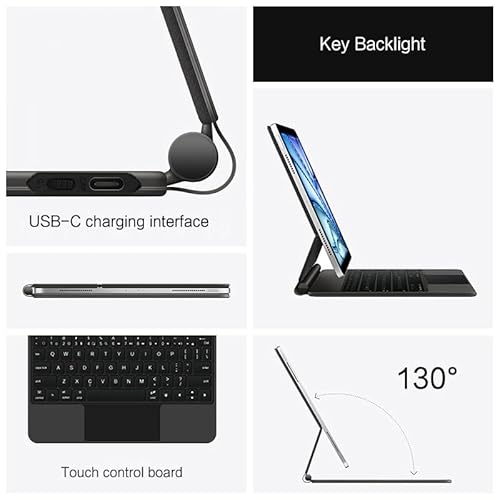 Adwnaeny マジック キーボード 2024年 iPad Pro 11インチ M4 iPadPro11 キーボードケース の商品画像 1