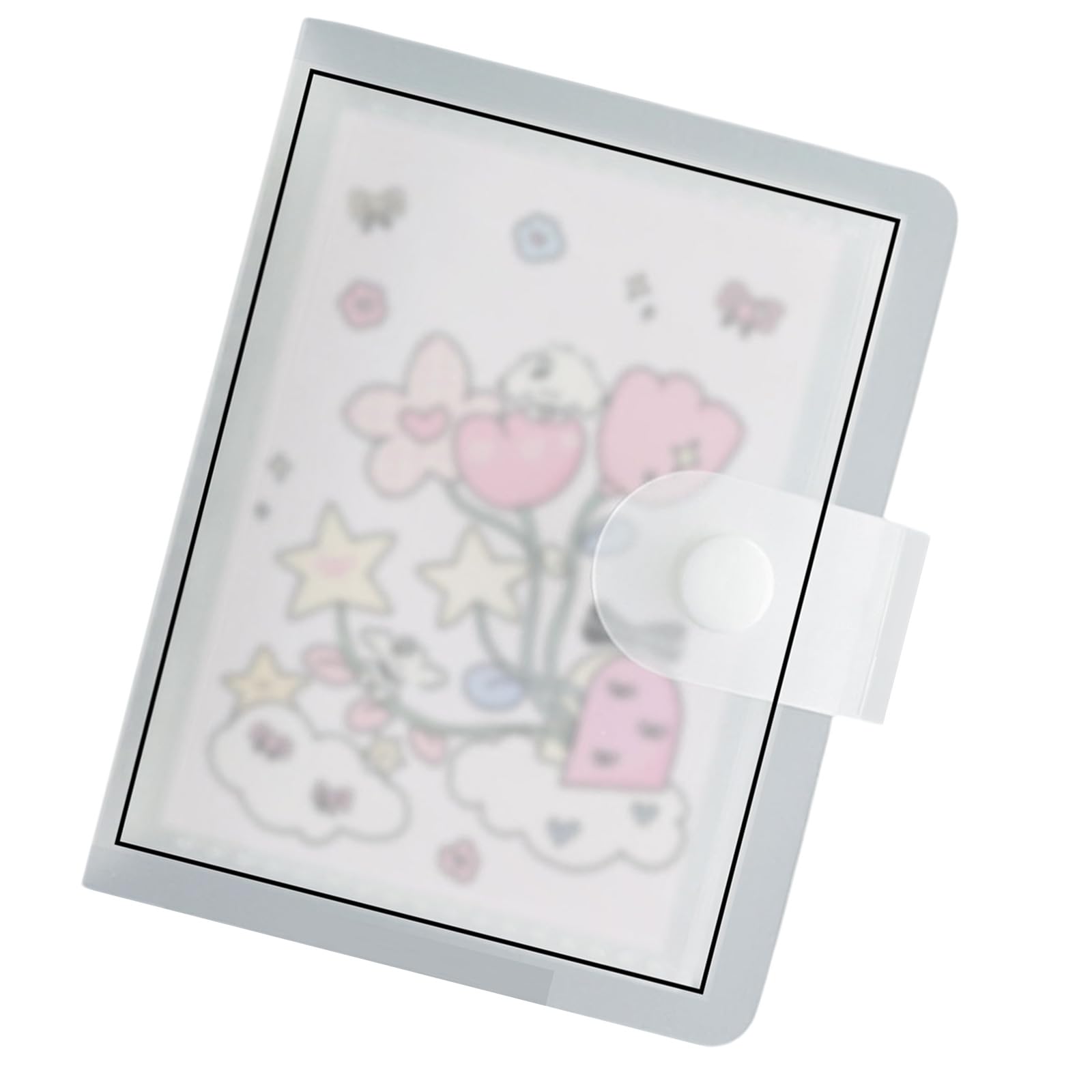 Photocard Album Binder Large Capacity for Preservation Photo Card Train Ticket Card Collection Book