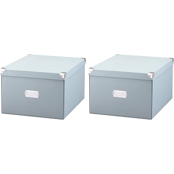 Toffy/Toffee NTMX-001PA Magic Box XL Storage, Easy Assembly, Retro Color, X-Large, Pale Aqua, 2 x