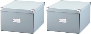 【Toffy/汤菲】 魔术盒 (XL) NTMX-001 收纳 简单组装 复古色 X-Large 浅蓝 NTMX-001PA (× 2)