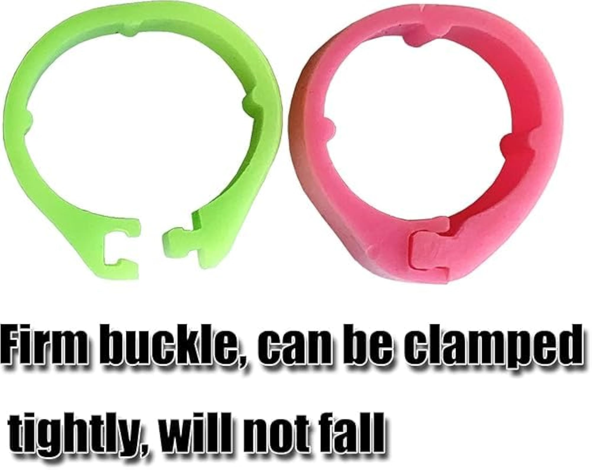 Pigeon Leg Plastic Clip Ring, Yellow Color