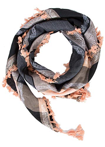 Image of Merewill Cotton Shemagh Tactical Desert Wrap Keffiyeh Head Neck Arab Scarf For Men 49 inchx49 inch