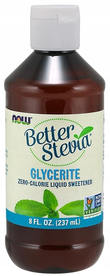 NOW Foods Better Stevia Liquid, Organic - 237 ml.