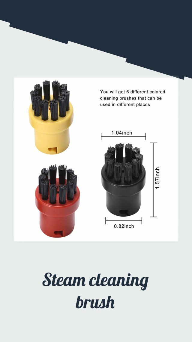 Chuancheng 3 Stks/set Multi Stoom Reiniging Nozzle Borstel Voor Karcher SC1 SC2 SC3 SC4 SC5 SC6