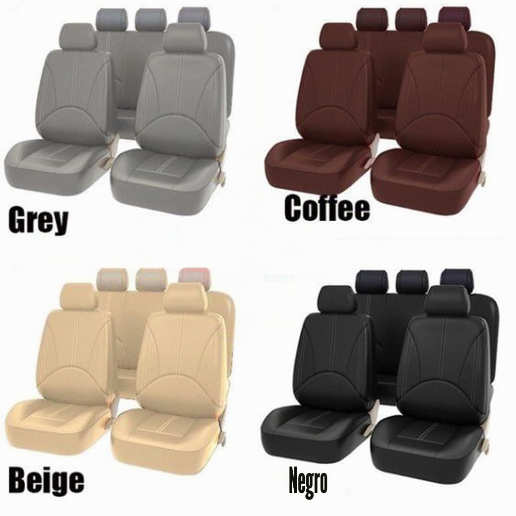 para Hyundai Sonata 2004-2009 Fundas de Asiento de Coche, Juegos De Cubreasientos Accesorio,Beige