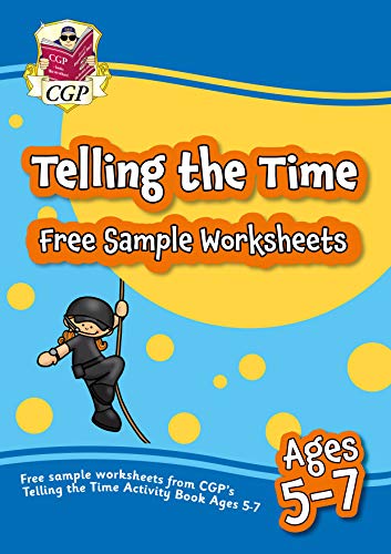 Free sample worksheets from CGP’s Telling the Time Activity Book