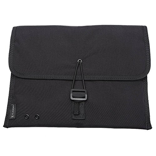 OLEADER Tactical Laptop iPad Sleeve Tablet Case Pouch with Molle System Nylon 10.5 Inches,Black