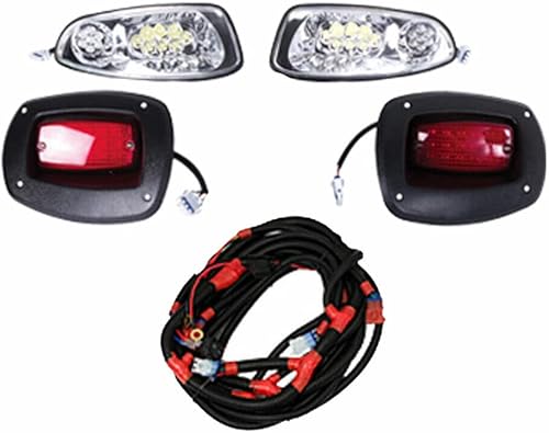 GTW EZGO RXV Kit de luz LED con luces traseras (se adapta a 2008-2015)