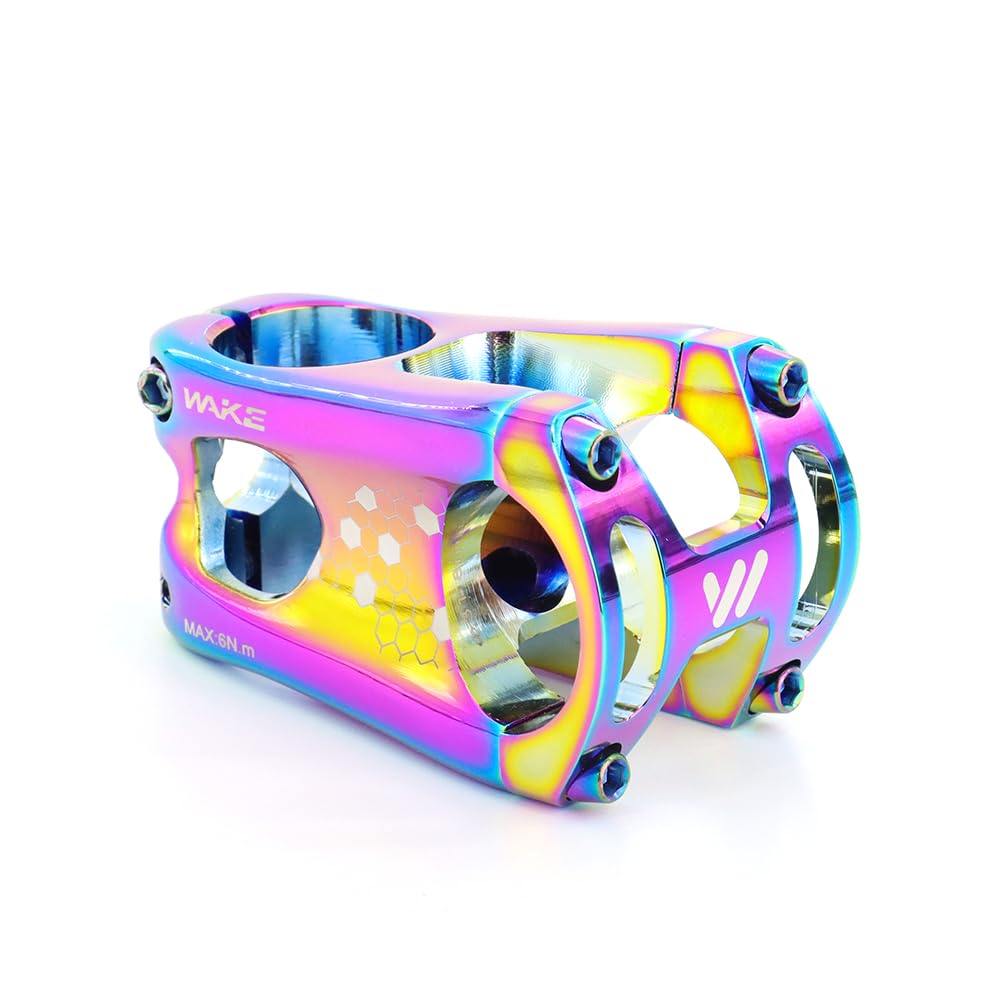 CYSKY MTB Stem 31.8 Length 50mm Bike Stem for 1-1/8" Steer Tube 31.8mm Handlebar Clamp Suitable for Mountain Bike Stem, Road Bike Stem, BMX Stem