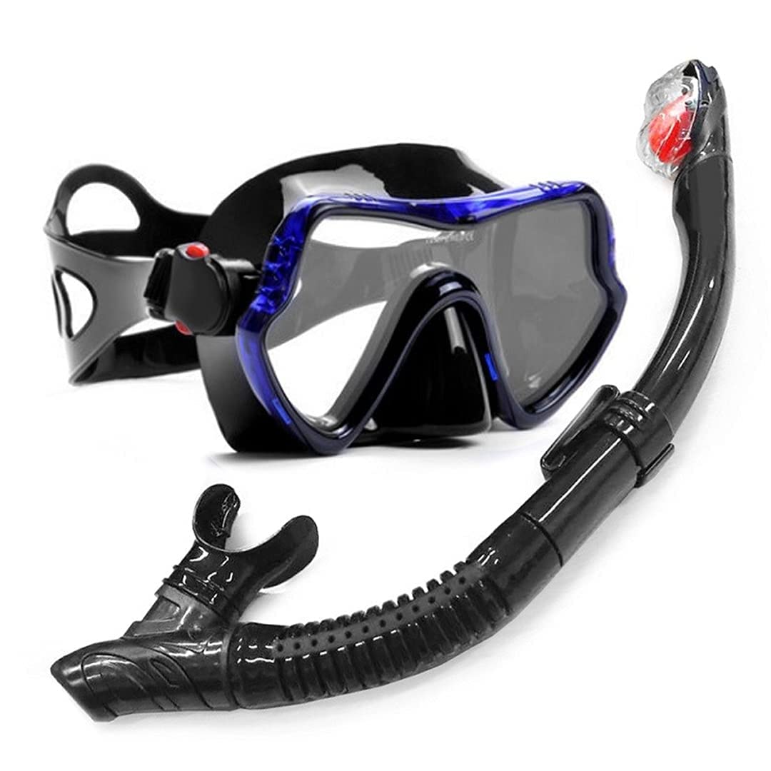 Scuba Snorkeling Pływanie Nurkowanie Zestaw oddechowy Gogle Maska przeciwmgielna i nurkowanie Easy Glasses do nurkowania