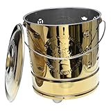 TOYANDONA Edelstahl-verbrennungseimer Für Papiergeld Kompakter Haushalts-ofen Für Gebete Opfergaben Und Abfallverbrennung